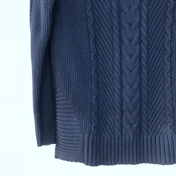 Cabi S Sweater Cowl Neck Cable Knit Chunky #3168 - Picture 2 of 6